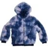 Zunie Tie-Dye Print Fuzzy Jacket (Big Kids) -Quality Clothing Store 719MeZ6Tl2L. AC SR736920