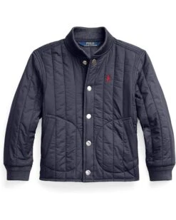 Polo Ralph Lauren Kids Water-Repellent Baseball Jacket (Little Kids)