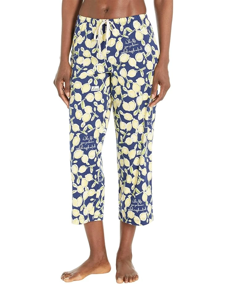 HUE Give You Lemons Sleep Capris 3 HUE Give You Lemons Sleep Capris