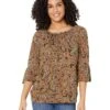 MICHAEL Michael Kors Paisley Flare Sleeve Top -Quality Clothing Store 91wlNx3b7OL. AC SR736920